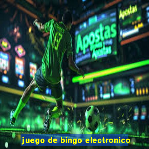 juego de bingo electronico