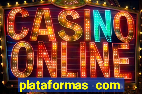 plataformas com bonus de cadastro