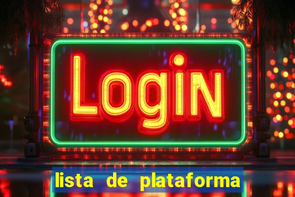 lista de plataforma de jogos