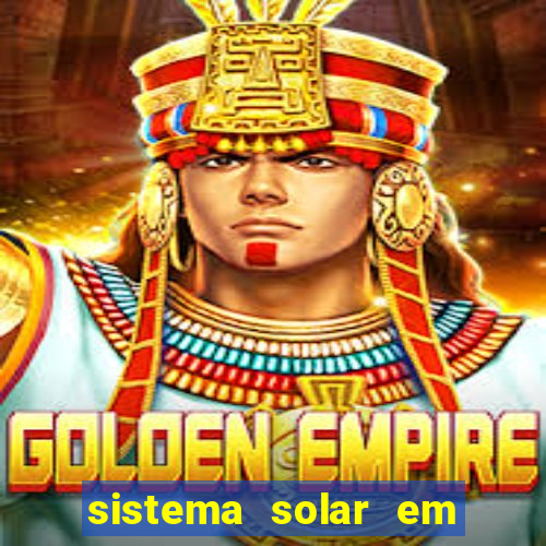 sistema solar em tempo real