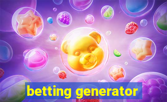 betting generator