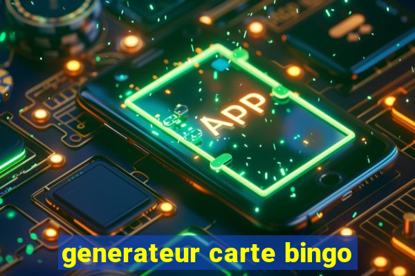 generateur carte bingo