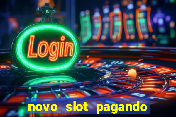 novo slot pagando no cadastro