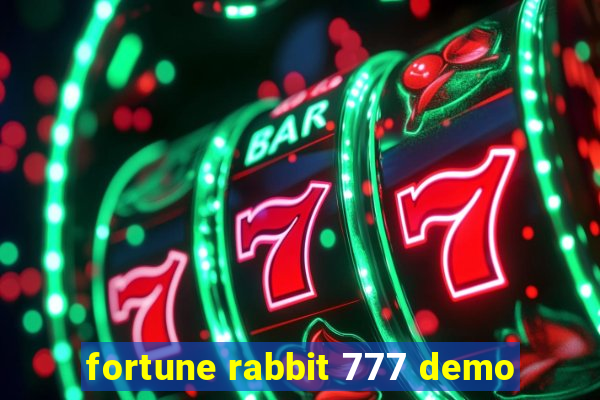 fortune rabbit 777 demo