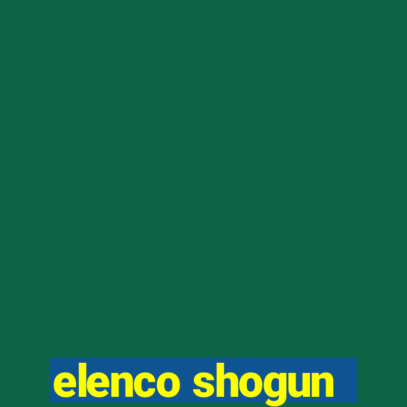 elenco shogun