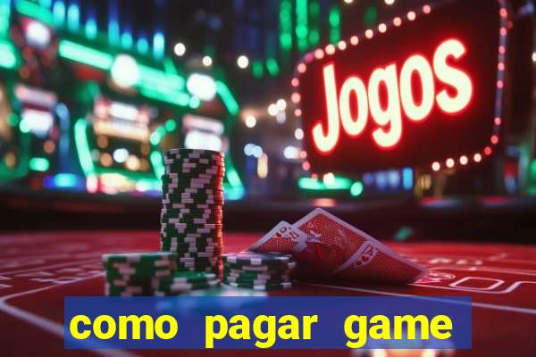 como pagar game pass com pix