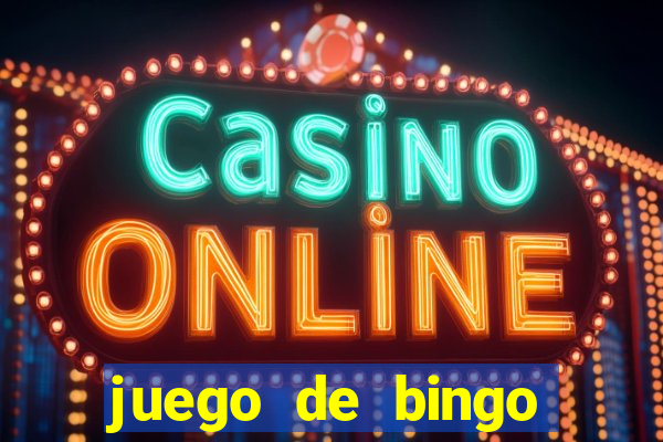 juego de bingo para ganar dinero