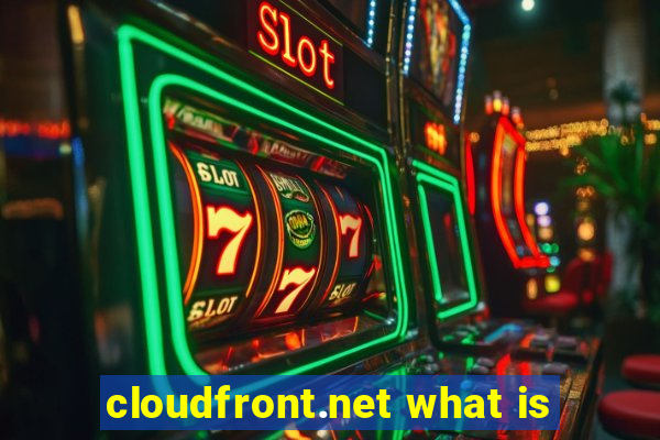 cloudfront.net what is