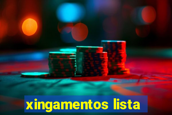 xingamentos lista