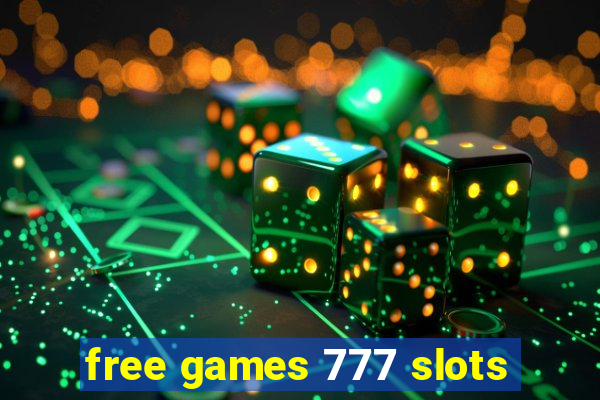 free games 777 slots