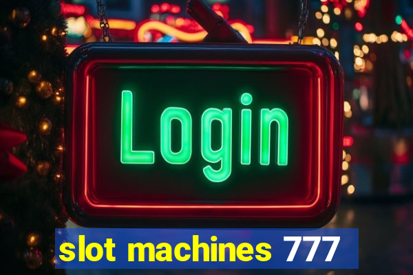 slot machines 777