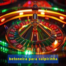 betoneira para caipirinha