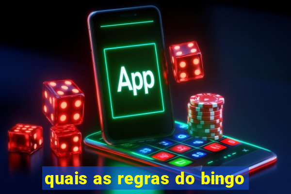 quais as regras do bingo