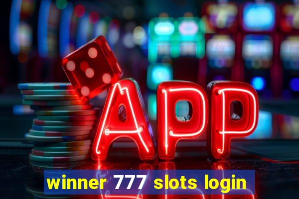 winner 777 slots login