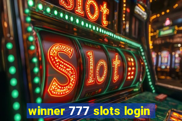 winner 777 slots login