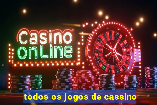 todos os jogos de cassino