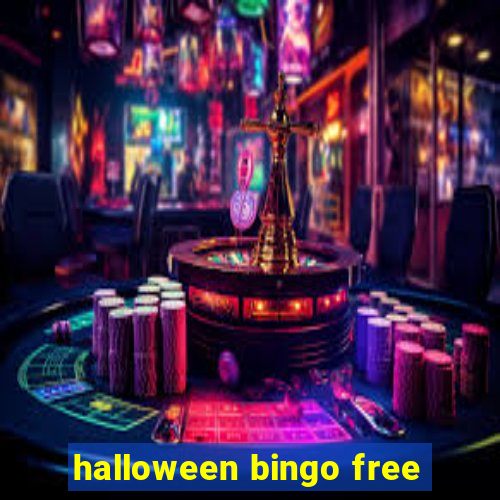 halloween bingo free