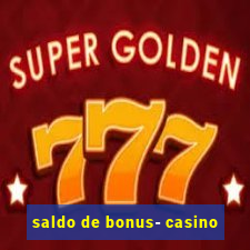 saldo de bonus- casino