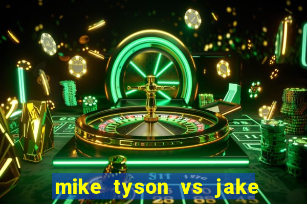 mike tyson vs jake paul bet365