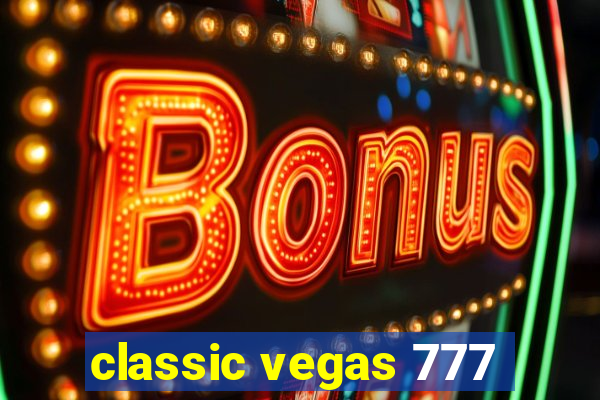 classic vegas 777