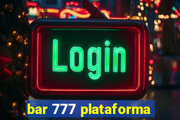 bar 777 plataforma