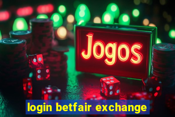 login betfair exchange