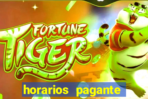 horarios pagante fortune tiger