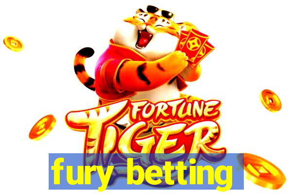 fury betting