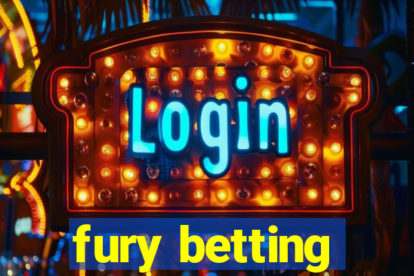 fury betting