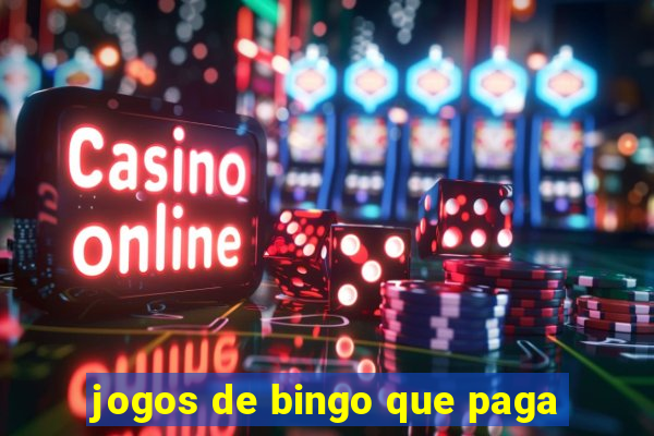 jogos de bingo que paga