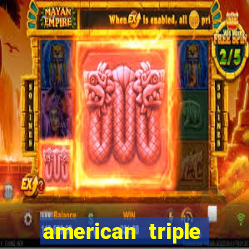 american triple gold slot