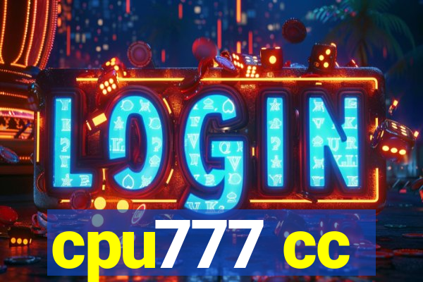 cpu777 cc