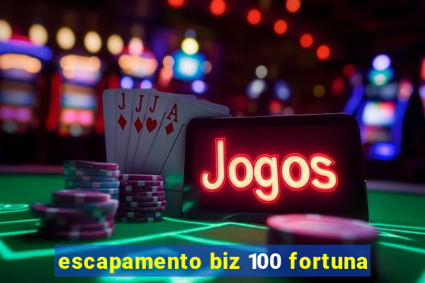 escapamento biz 100 fortuna