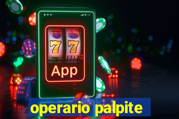 operario palpite