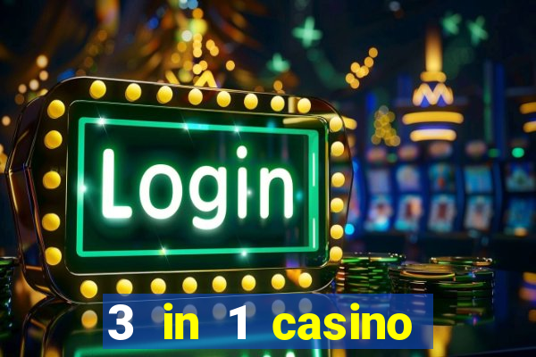 3 in 1 casino game table