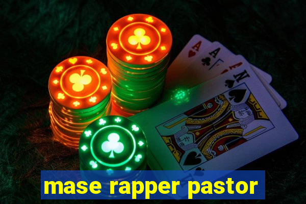 mase rapper pastor