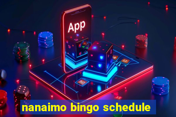 nanaimo bingo schedule