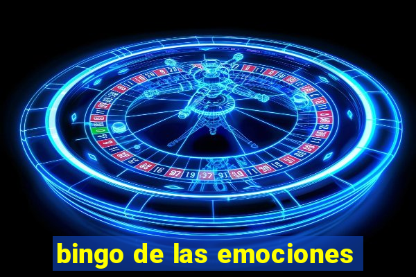 bingo de las emociones