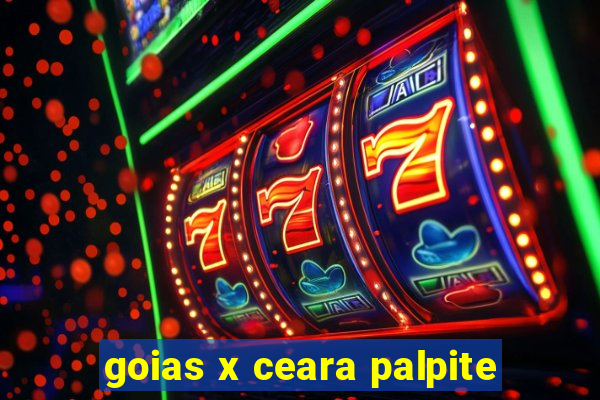 goias x ceara palpite