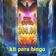 kit para bingo