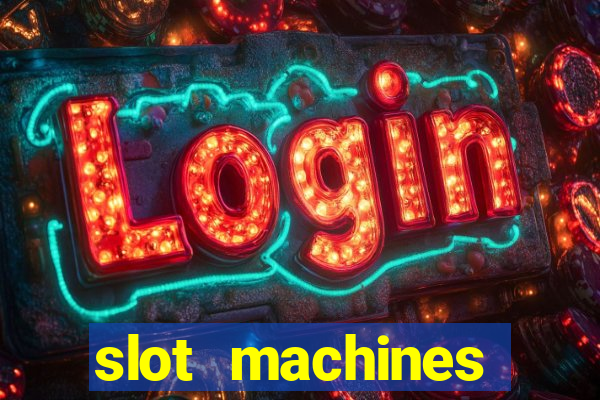 slot machines online casino