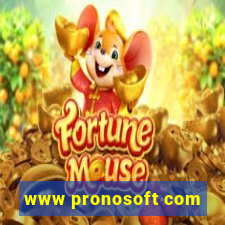 www pronosoft com