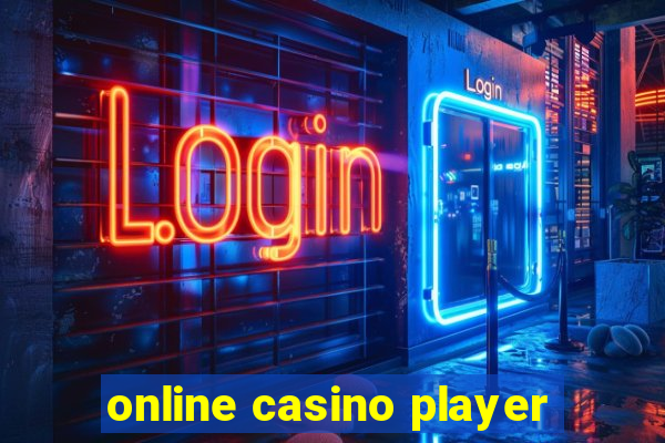 online casino player