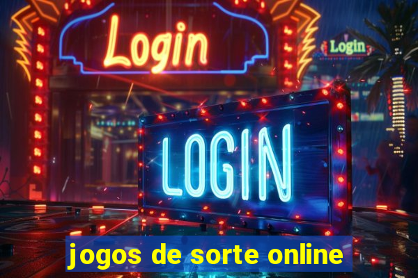 jogos de sorte online