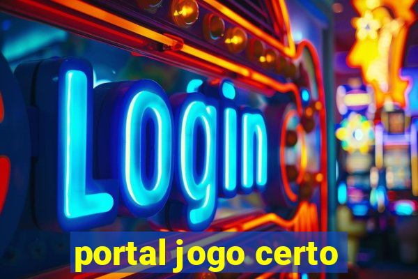 portal jogo certo