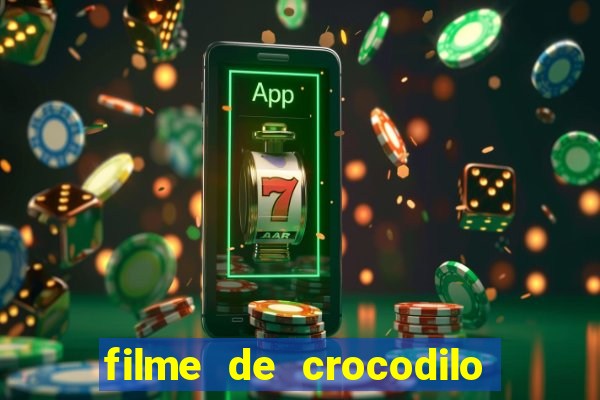 filme de crocodilo na áfrica