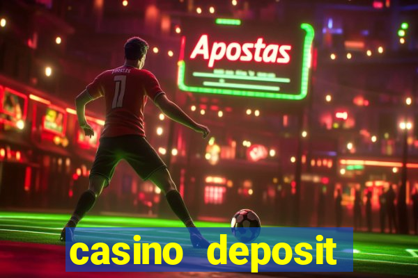 casino deposit bonus codes