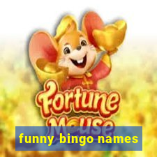 funny bingo names