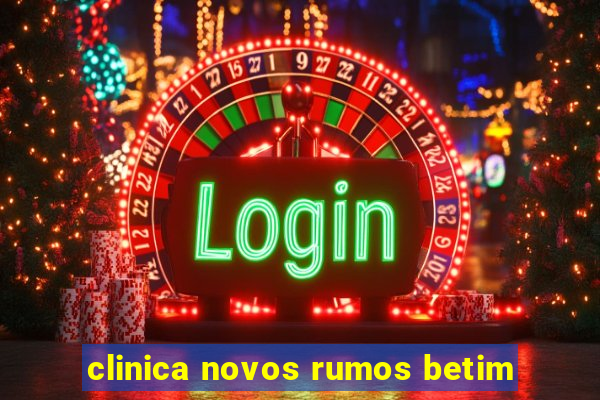 clinica novos rumos betim