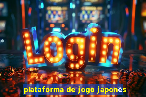 plataforma de jogo japonês